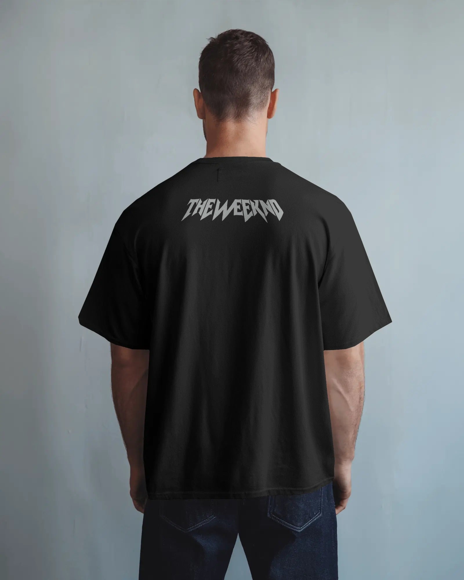 Premium Oversized Tee – The Weeknd Inspired Graphic | 100% Cotton