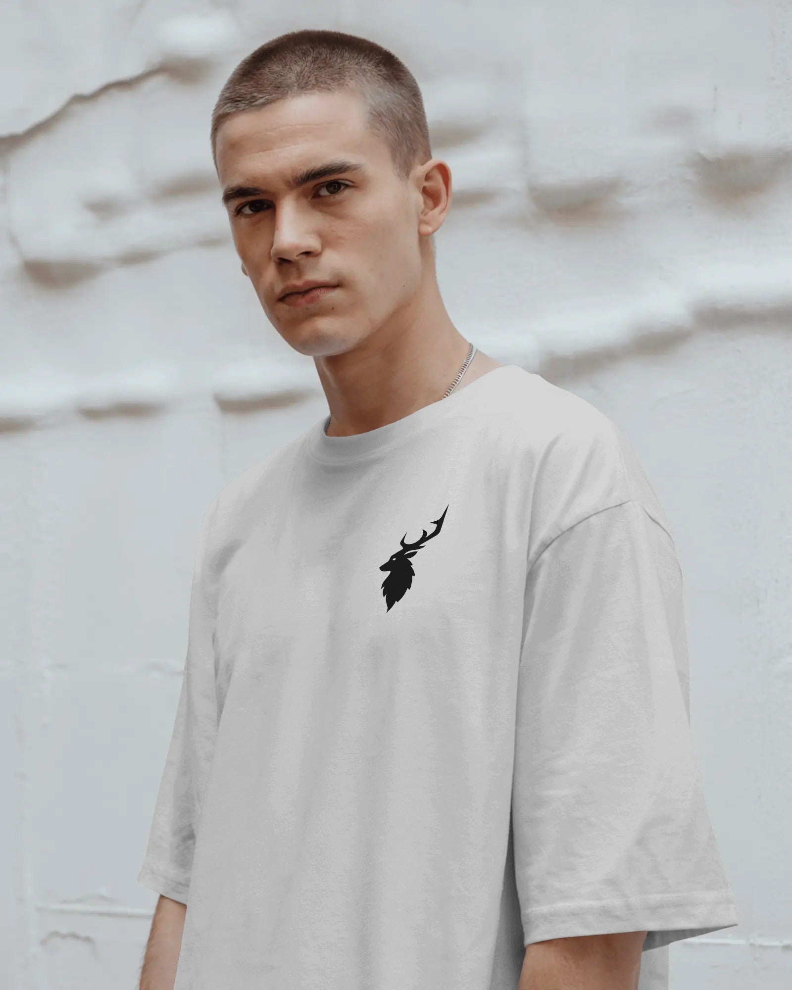 Syndicate Devil" Graphic Oversized Tee